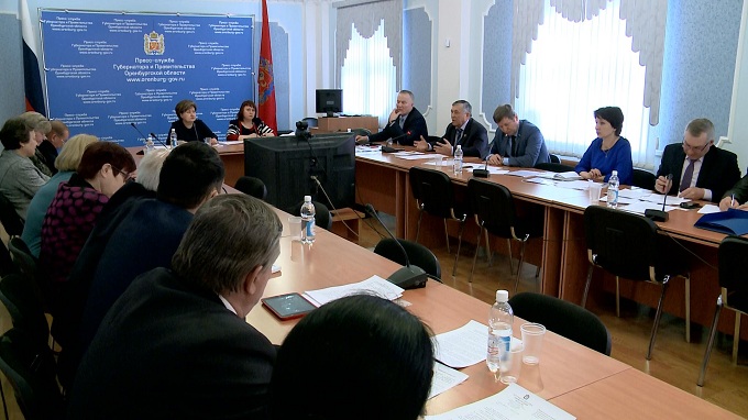 В Оренбурге прошло заседание координационного совета (видео)